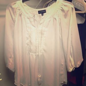 Nice fancy white blouse